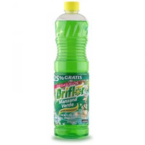 FREGASUELO BRIFLOR MANZANA VERDE 1 LITRO + 25% GRATIS