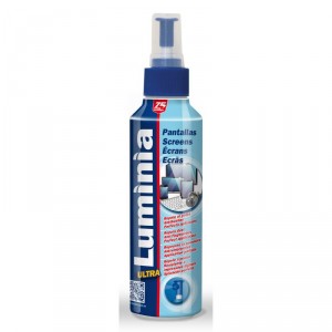 LIMPIADOR PANTALLAS LUMINIA 250 ML.