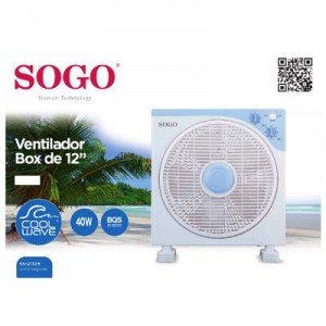 VENTILADOR SOGO ROTATORIO BOX FAN SS 21/20