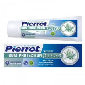 GEL DENTAL PIERROT PROTECCION ENCIAS ALOE VERA 75 ML.