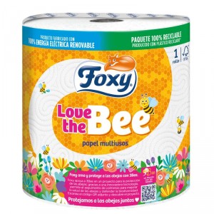 ROLLO COCINA FOXY LOVE THE BEE 2 CAPAS 1 ROLLO