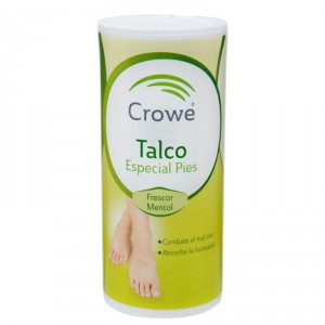 DESODORANTE CROWE PIES ANTITRANSPIRANTE POLVO 100 GRS