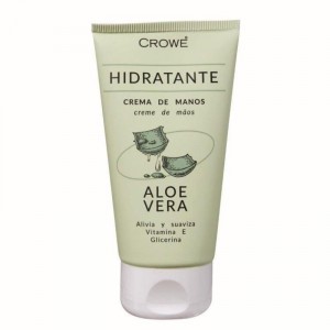 CREMA CROWE MANOS HIDRATANTE ALOE VERA 75 ML.