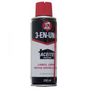 ACEITE 3 EN 1 LUBRICANTE 200 ML.