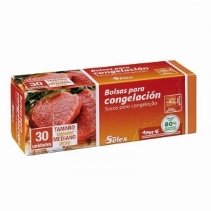 BOLSA SELEX CONGELACION 30 UNDS.