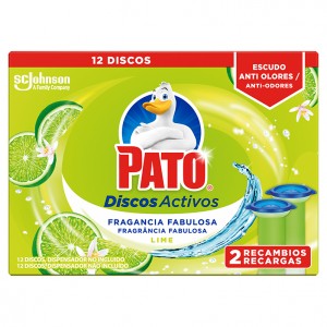 PATO DISCOS ACTIVOS LIMA FRESCA DOBLE RECAMBIO