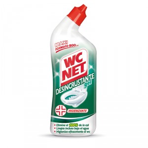 WC NET GEL DESINCRUSTANTE 800 ML.