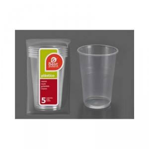 VASO TRANSPARENTE LITRO 5 UNID.BEST.