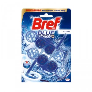 LIMPIADOR BREF WC BLUE ACTIV CLORO PACK 2 UNDS.