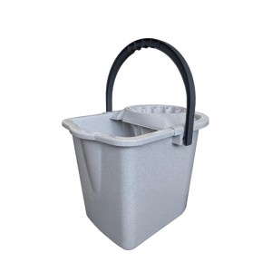 CUBO CON ESCURRIDOR DENOX 12L GRANITO