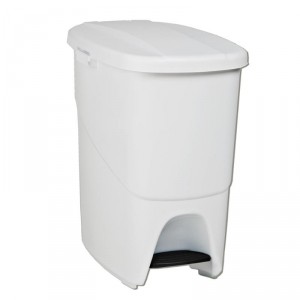 CUBO PEDAL ECOLOGICO 25L DENOX BLANCO