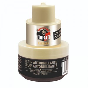 TARRO BUFALO AUTOBRILLANTE NEGRO 40 ML.