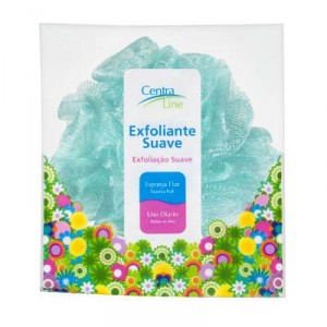 ESPONJA CENTRA LINE FLOR EXFOLIANTE