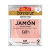 JAMON COCIDO (92%)CORTE FINO BONNATUR ARGAL LONCHAS 130 GRS.