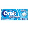 CHICLE ORBIT REFRESHERS MENTA 7 GRAGEAS.19GR.