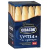 YEMAS DE ESPARRAGO CIDACOS BLANCOS 6/9 155 GRS, 100 GRS P.E.