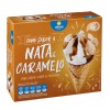 HELADO ALTEZA CONO NATA-CARAMELO P-6 UNDS.X70,3 GRS.