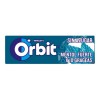 CHICLE ORBIT MENTOL FUERTE 10 GRAGEAS 16 GRS UND