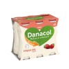 YOGUR DANONE DANACOL LIQUIDO FRESA PACK-6 X 100 GRS