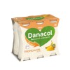 YOGUR DANONE DANACOL LIQUIDO TROPICAL PACK 6 UNDS X 100 GR.