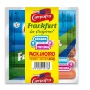 SALCHICHAS CAMPOFRIO FRANKFURT 6 UNDS 140 GRS,P-4 PAQ