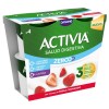 YOGUR DANONE ACTIVIA TRIPLE 0% FRESA PACK-4 X 120 GRS