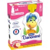 DANONINO POUCH DE DANONE FRESA Y PLATANO P-4 UNDS X 70 GRS