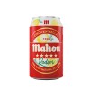 CERVEZA MAHOU 5 ESTRELLAS RADLER LATA 33 CL.