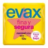 COMPRESA EVAX FINA SEGURA NORMAL ALAS 12 UNDS