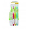 CEPILLO DENTAL CENTRA LINE PHARMA BIMATERIAL SUAVE PACK 3 UN