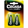 PILA CEGASA SUPER ALKALINE LR14 BLISTER 2 UNDS