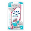 MAQUINILLA LEA WOMEN PREMIUM DESECHABLE 3 HOJAS PACK 4 UNDS.