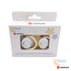 CHUPETE PINGUI TETINA SILICONA 2 UND. TALLA 0-6 MESES