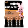 PILA DURACELL PLUS LR6 PACK 4 UNDS.