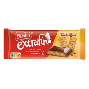 CHOCOLATE NESTLE EXTRAF. LECHE&TROCITOS GALL.TOSTARICA 84 GR