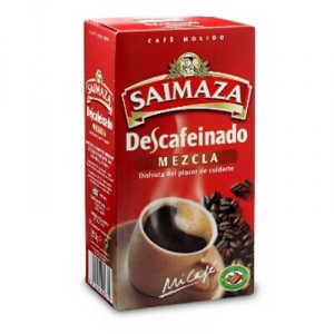 CAFE SAIMAZA MOLIDO MEZCLA DESCAFEINADO 250 GRS
