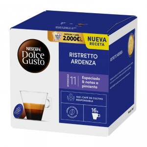 CAFE NESCAFE DOLCE GUSTO RISTRETTO ARDENZA 16 CAPS 104 GRS