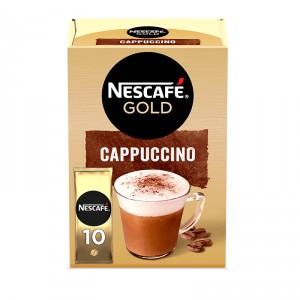 CAFE NESCAFE CAPPUCCINO NATURAL SOBRE 10 UNDS X 14 GR.