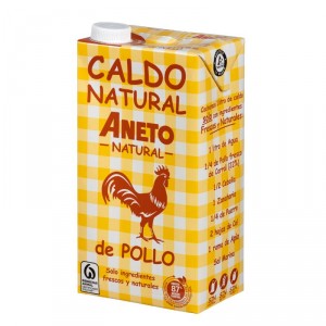 CALDO ANETO POLLO 100% NATURAL BRIK LITRO
