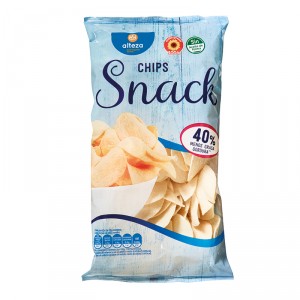 PATATAS ALTEZA CHIPS SNACK LIGHT 125 GRS