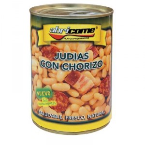 JUDIAS ABRICOME CON CHORIZO 420 GRS