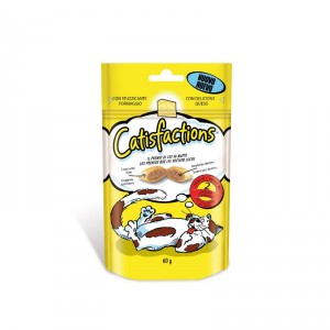 ALIMENTO CATISFACTIONS QUESO 60 GRS