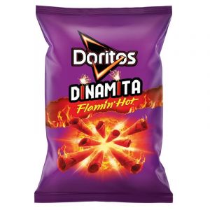 Aperitivos Doritos Dinamita Flaming Hot 85 Gr.