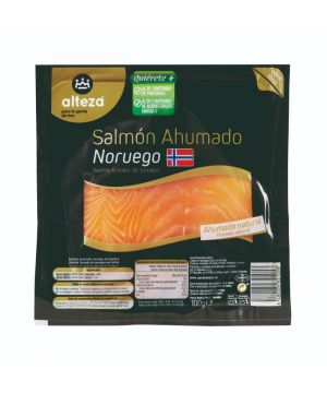 Salmon Noruego Ahumado "Alteza" 100 Grs., Und.