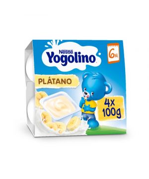 Yogolino Nestle Platano Pack 4 Unds X 100 Grs