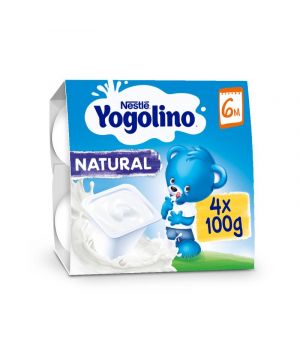 Yogolino Nestle Natural Pack 4 Unds X 100 Grs
