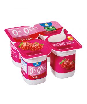 Yogur Alteza Sabor Fresa 0% P-4 Unds X 125 Gr.