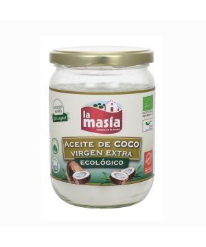 Aceite De Coco La Masia Virgen Extra Ecologico 430 Ml