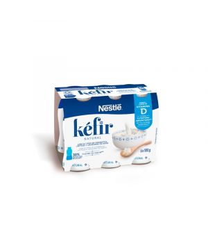 Kefir Nestle Natural Pack 6 X 100 Grs.