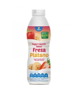 Yogur Alteza Liquido Fresa/Platano 1 Lt.